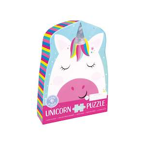 Floss & Rock Unicorn - 12pcs Shape Puzzle in Shaped Box (3 years+)
