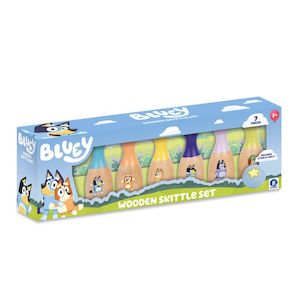 Bluey Wooden Skittle Set (3 years+)
