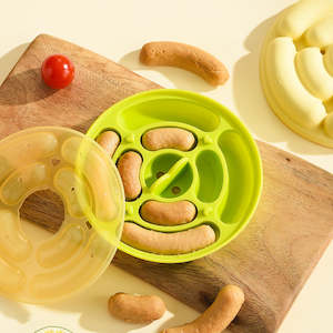 Feeding: Good Grade Silicone DIY Sausage Maker Mould with Lid