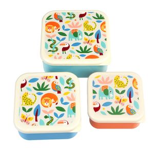 Wild Wonders Snack Boxes (Set of 3)