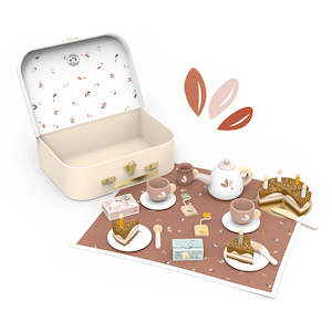 Wooden Toys: Speedy Monkey Birthday Tea Set (3+ years)