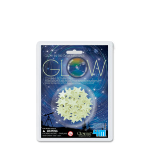 Kids Room Decor: 4M Glow in the Dark Mini Stars 60 Pack - Kids Room Decor (3 years+)