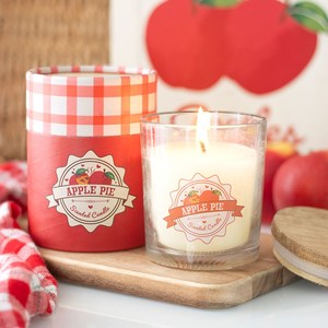 Home Living: Apple Pie Scented Candle: Warm & Comforting Home Fragrance