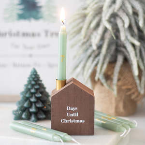 24pc Mini Advent Candles with Holder