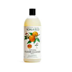 Home Living: Koala Eco Natural Floor Cleaner Mandarin & Peppermint Essential Oil - 1L Refill