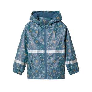 Kids Clothing Accessories: Scooter & Bike Fleece Lined Windproof & Waterproof Kids Rain Jacket (1-8 years)