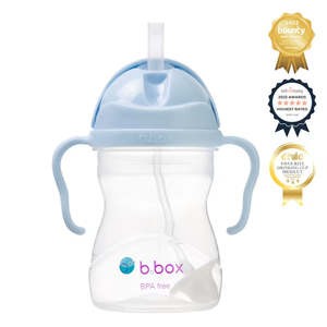 Feeding: B.BOX Sippy Cup V2 Bubblegum (Light Blue) 240ml