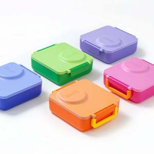 Feeding: NEW COLOUR! OmieBox V2 Thermal Hot & Cold Bento Lunchbox - PASTEL