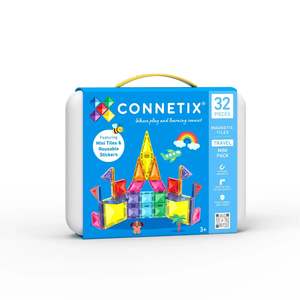 Connetix Tiles - Travel Mini Pack 32pcs (Play On The Go)