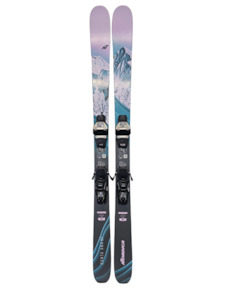 Ex Demo Skis: Ex Demo Nordica 2025 Women's Santa Ana 92 Skis + Griffon 90