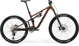 Mountain Bikes: Merida One Sixty 700 Silk Bronze/Black/White