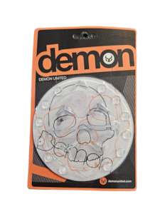 Stomp Pads: Demon Round w/blade Stomp Pad (Skull Stomp)