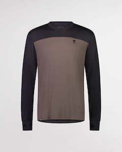 Mons Royale Yotei Men's Long Sleeve - Iron/Shale