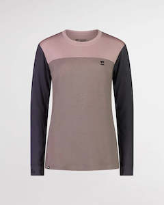 Mons Royale Yotei BF Women's Long Sleeve - Mauve Dust