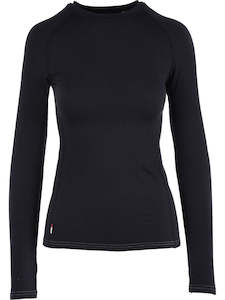 Surfanic CarbonDri Cozy Women's Crewneck - Black