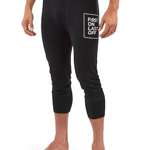 Mons Royale Shaun-off 3/4 Legging - Black