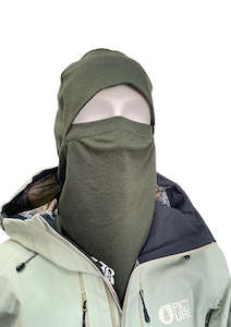 Opus Fresh x TCB Merino Balaclava - Adult - Ever Green