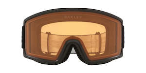 Oakley Target Line M Matte Black Goggles with Persimmon lens