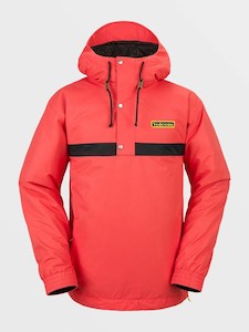 Volcom Outerwear: Volcom Longo Pullover Jacket - Orange