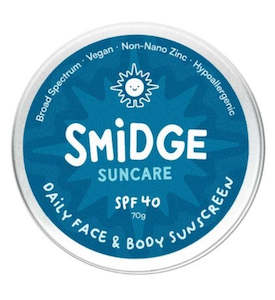 Smidge Suncare Sunscreen SPF 40 70g