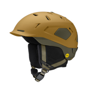 Smith Snow Helmets: Smith Nexus MIPS Helmet - Matt Coyote/Forest
