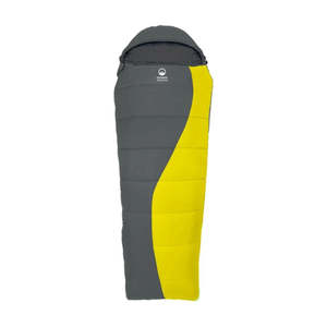 Domex Silver Fern 200 Sleeping Bag - Grey/Yellow