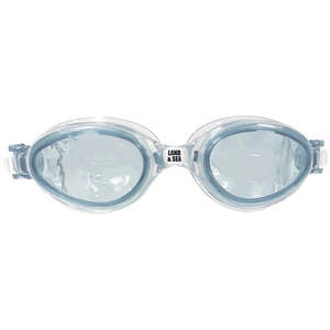 Land and Sea Uni-fit Silicone Clear Swim Goggle - Clear