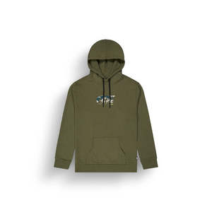 Hoodies: Picture Basement Camo Print Unisex Hoodie - Tobacco
