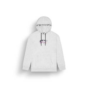 Picture Basement Camo Print Unisex Hoodie - Grey Melange