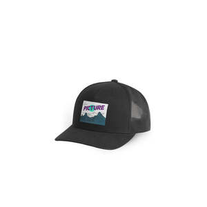 Caps: Picture Kuldo Trucker Cap - Black
