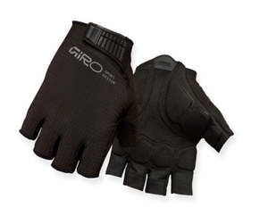 Giro Bike Glove Bravo II Gel fingerless Sport Design- Black