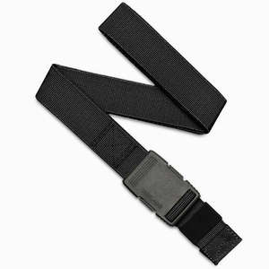 Belts: Arcade Hardware Slim Belt - Black