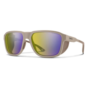 Sunglasses 1: Smith Embark Sunglasses - Matte Summit frame w/ChromaPop Glacier Photochromic Yellow Violet Mirror