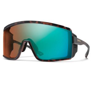 Smith Pursuit Sunglasses Matte Tortoise w/ ChromaPop Glacier Photochromic Copper Opal Mirror