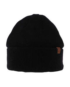 Beanies: XTM Scree Merino Wool Beanie- Black
