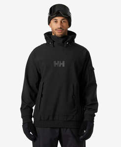 Helly Hansen Outerwear: Helly Hansen Unisex ULLR D Ridable Hoodie - Black