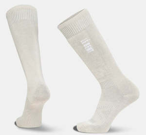 Socks: Le Bent Targeted Cushion Snow Sock - Natural