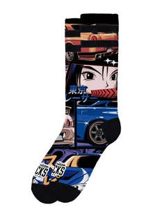 American Socks Mid High Sock - Tokyo Drift