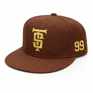 The Thousandires Logo Snapback cap Brown/Gold