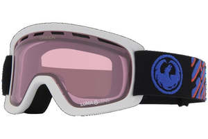 Youth Goggles: Dragon Lil D Wildside w/ LUMALENS Light Rose