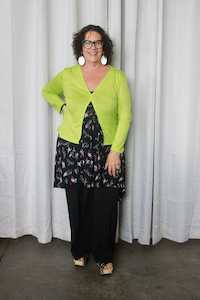 Products: TCD Portia Cardi - Neon Green