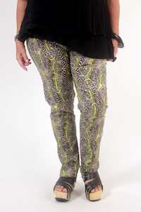 Under 100: TCD Radcliffe Pant - Snake Print