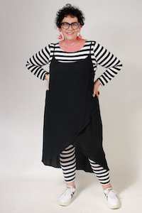 Tunics: TCD Tulip Tunic - Black