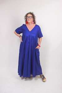 Everything Full Price: TCD Roxy Dress - Cobalt