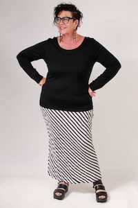 TCD Simply Tee - Black Merino