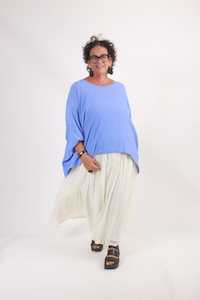 Mesh Separates Bias Slips: TCD Short Haven - Baby Blue