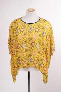 Juna Silk T  - Gold Filagree