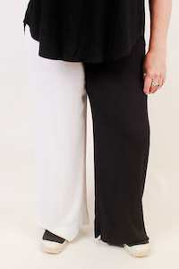 TCD Sadie Pant - Black and Cream