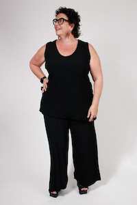 TCD Bobbie Camisole  (No Frills) - Black