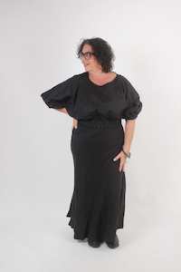Mix Match Sets: TCD Sabrina Drop Top- Black